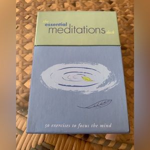 ADD-ON for $18. The Essential Meditations Deck -50 Cards